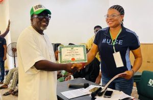 Wale Olanrewaju Clinches Second Term as Ogun NUJ Chairman, Vows to End ‘Godfatherism’ in Counci