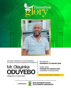 MR. ODUYEBO